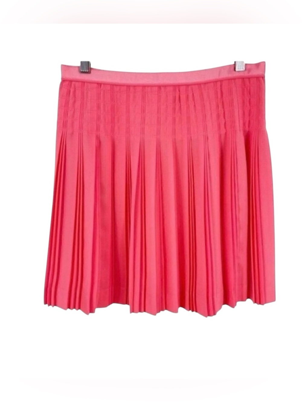 J. Crew Pink Pleated Georgette Mini Skirt size 4